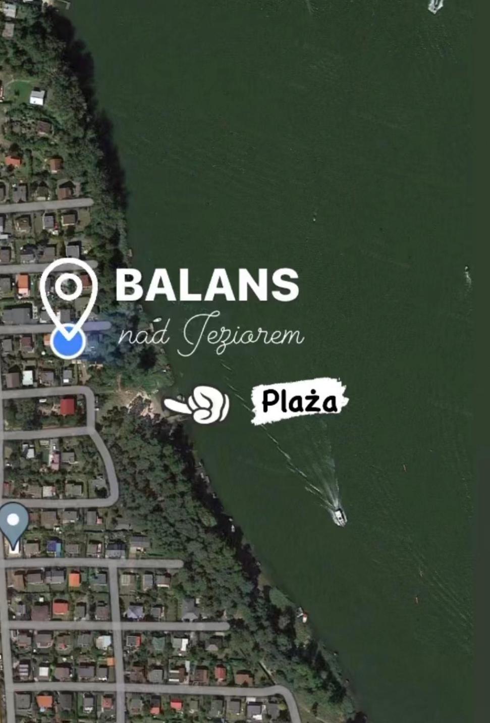 Balans Nad Jeziorem Ślesin Eksteriør billede